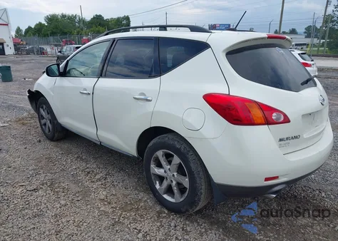 2009 Nissan Murano Sl from USA, damaged, VIN JN8AZ18W19W117996